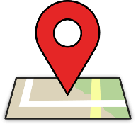 Map with pin